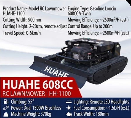 HH-900 608CC RC Lawnmower