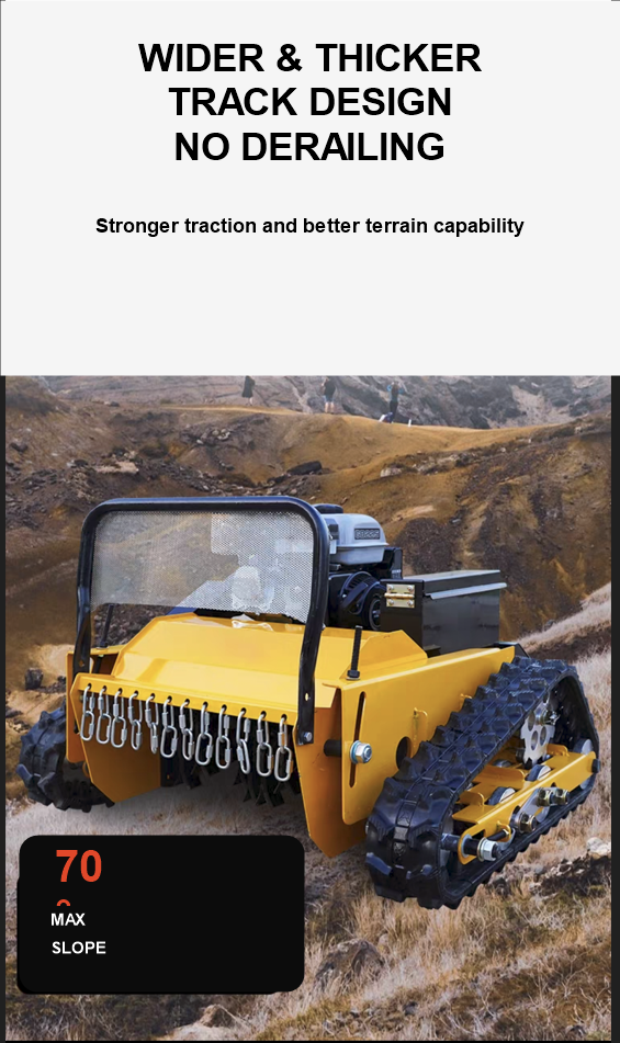 Wider and thicker tracks