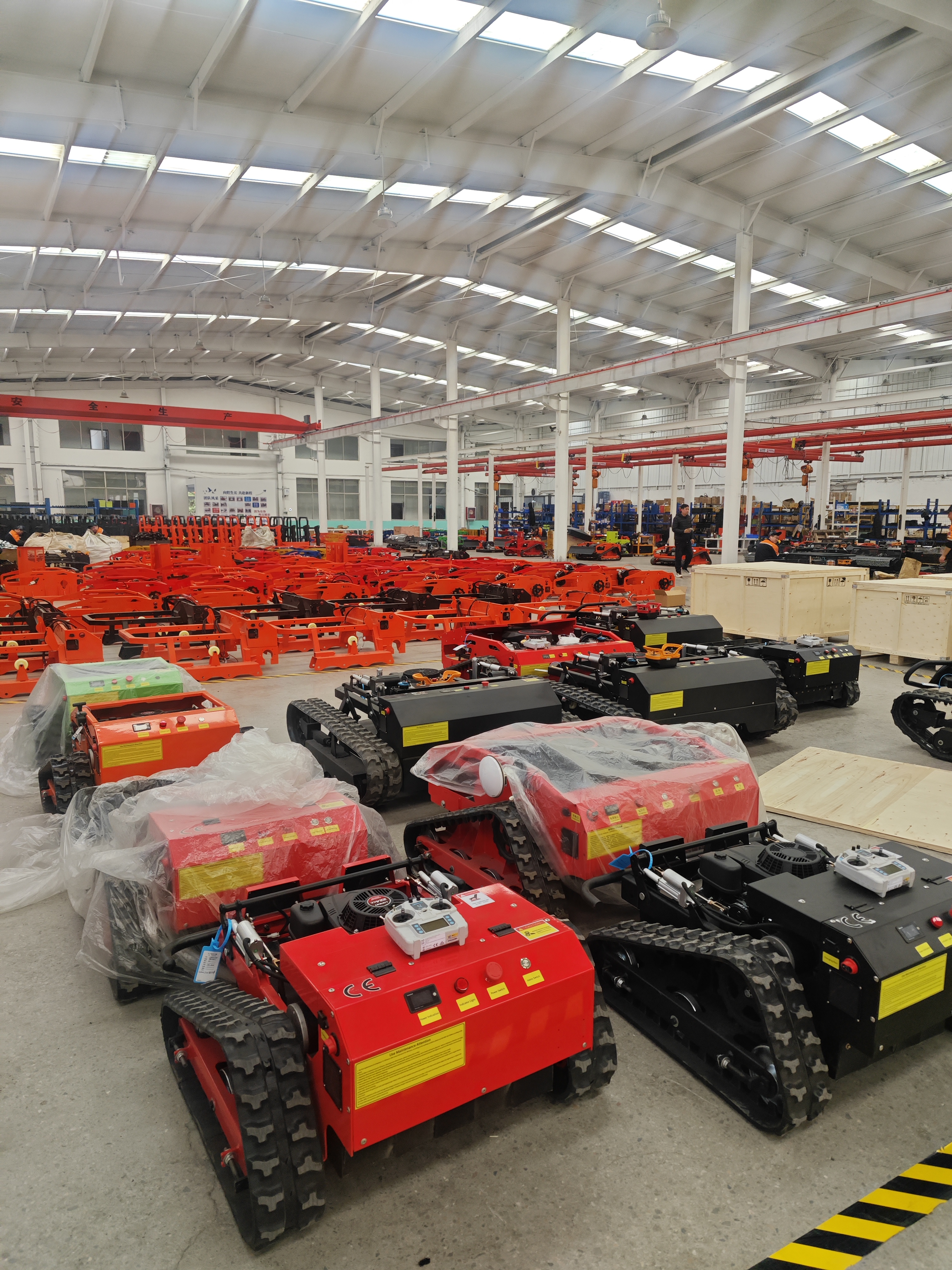 Factory production floor
